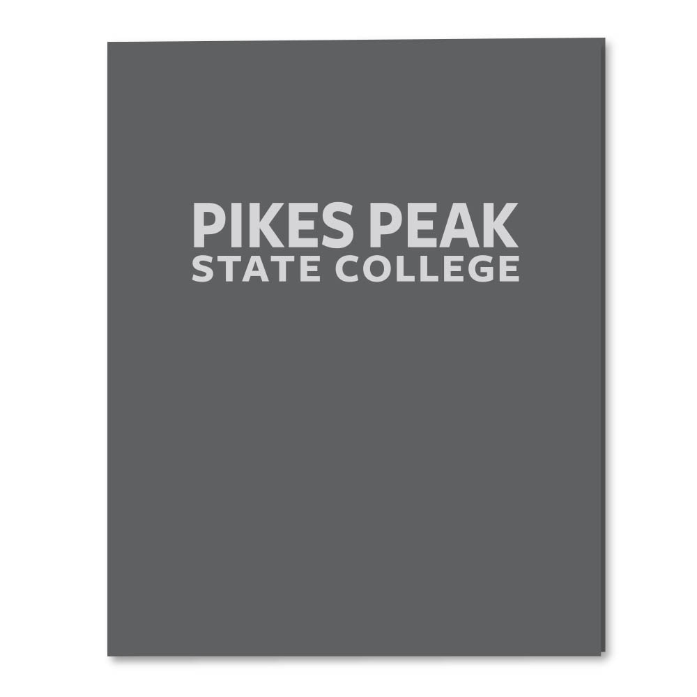 Roaring Twin Pocket Laminated Foil Portfolio 11 x 8.42