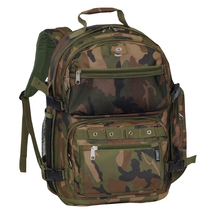 Oversize Camo Backpack