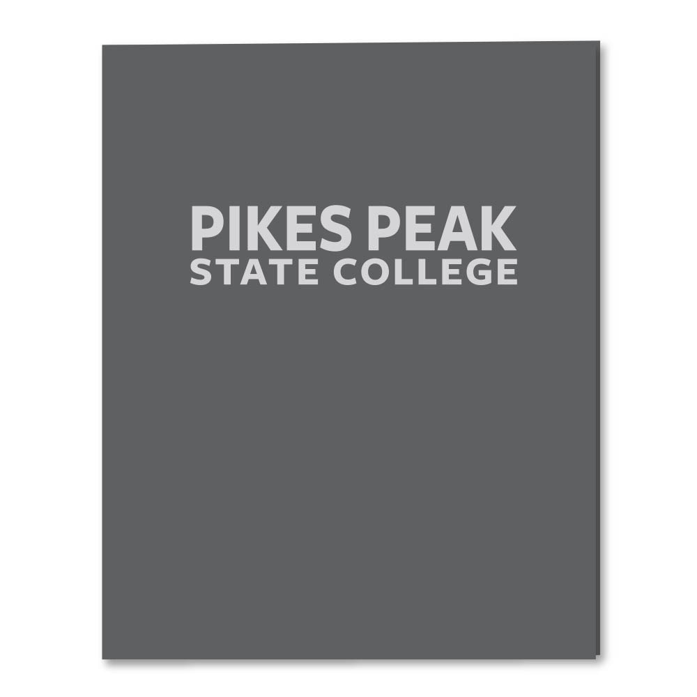 Roaring Twin Pocket Laminated Foil Portfolio 11 x 8.42