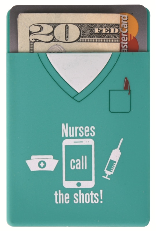 Nurses Call The Shots Wallet Card Holder