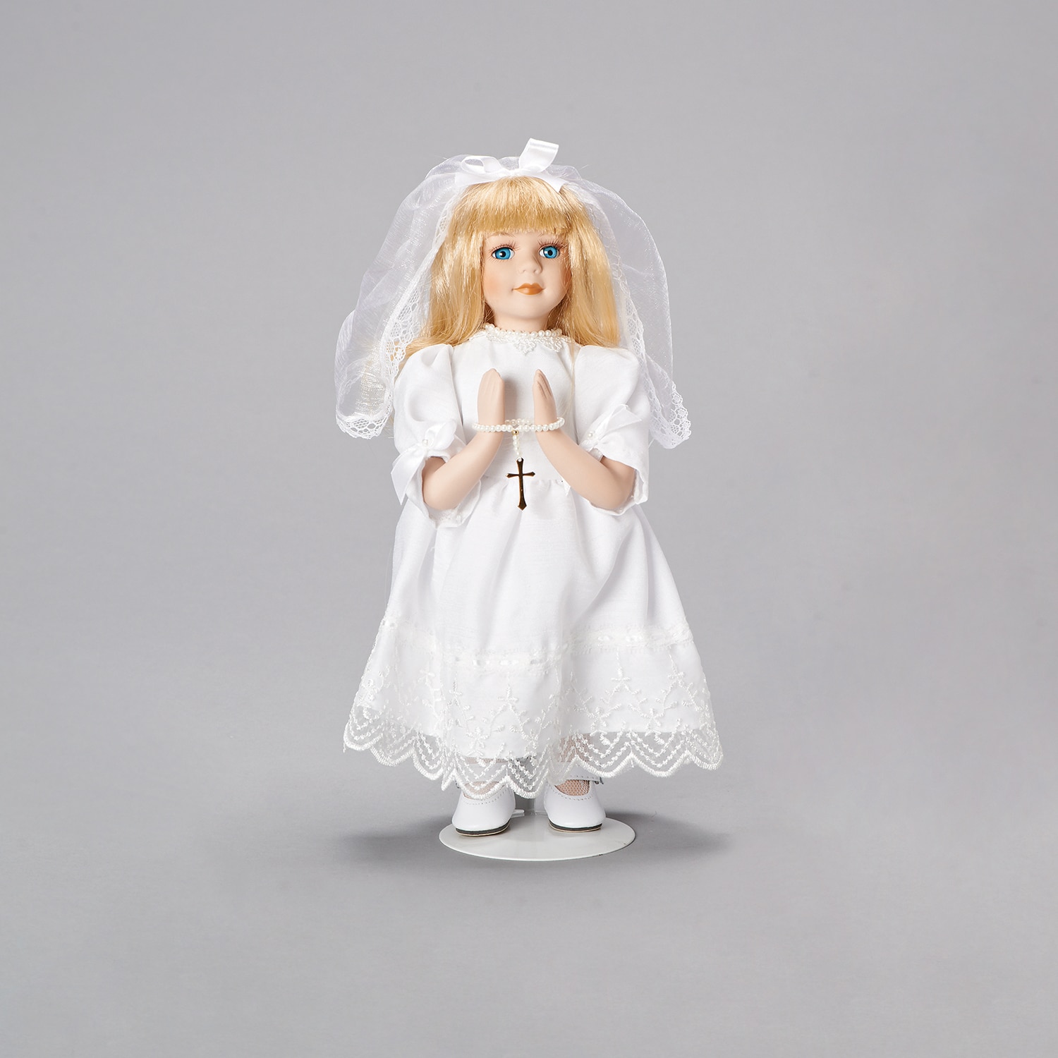 12"H Blonde Communion Figure