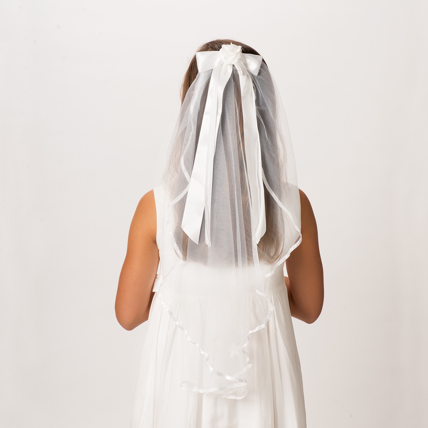 25"L Charlotte Communion Veil