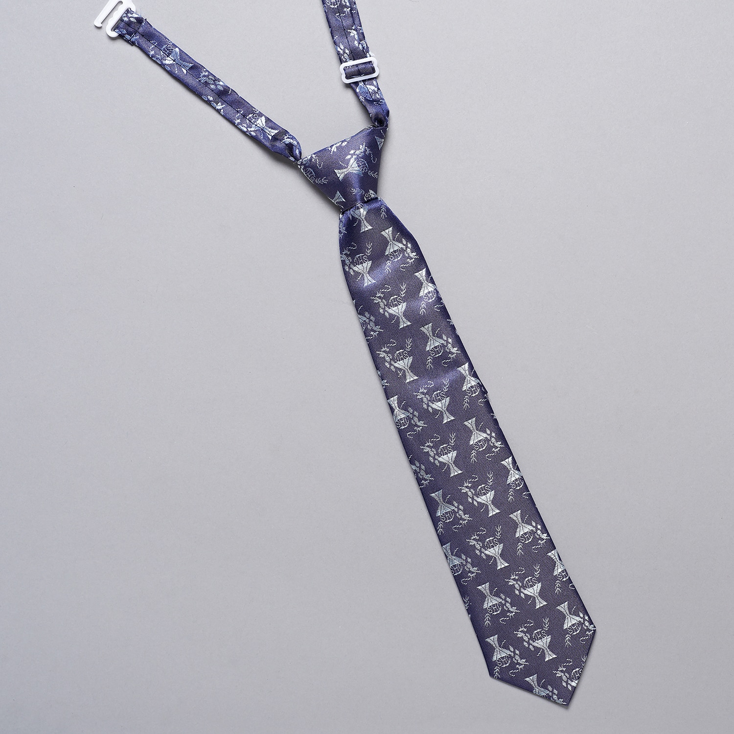 12"L Blue Communion Necktie