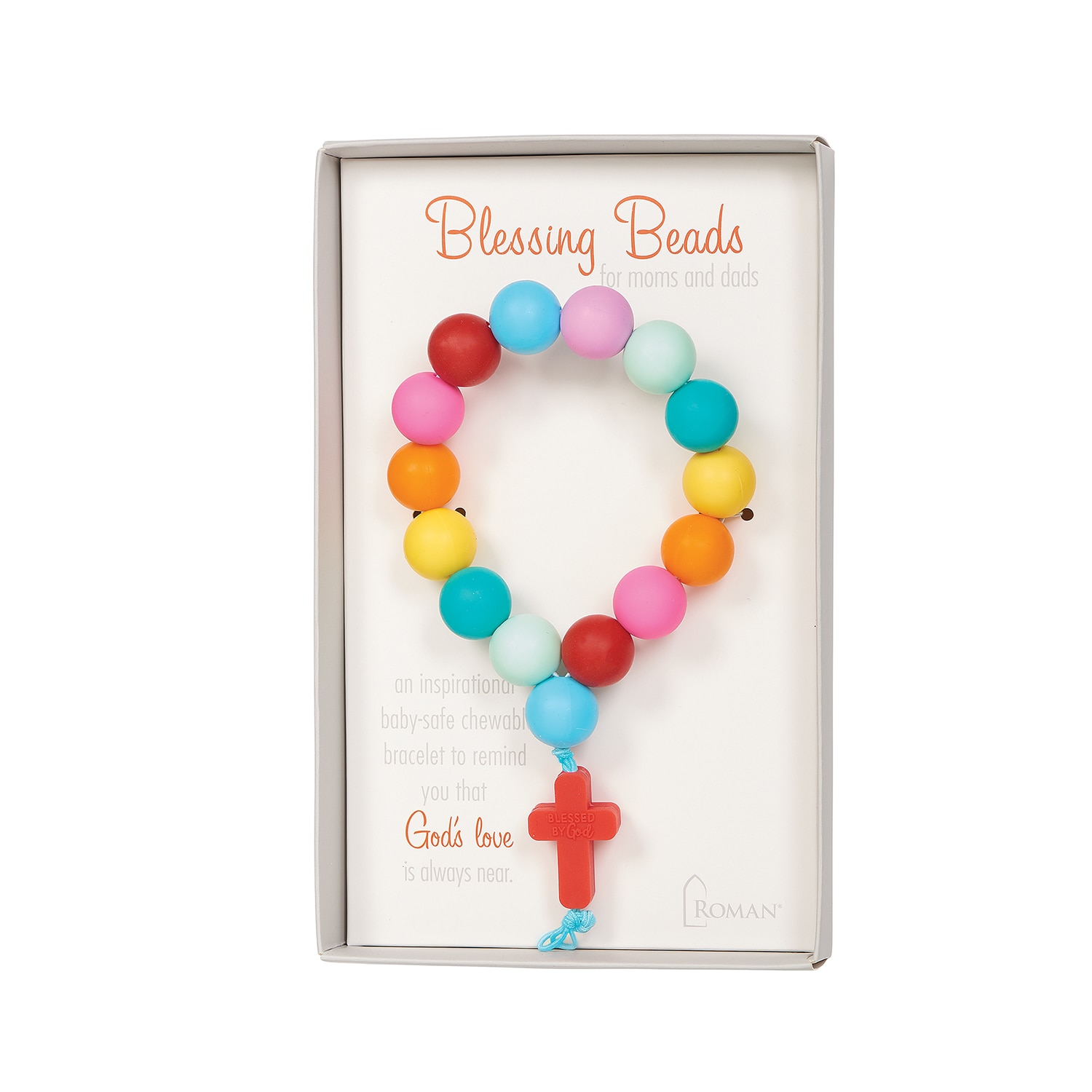 6.5"L Mommy & Me Blessing Bead Bracelet