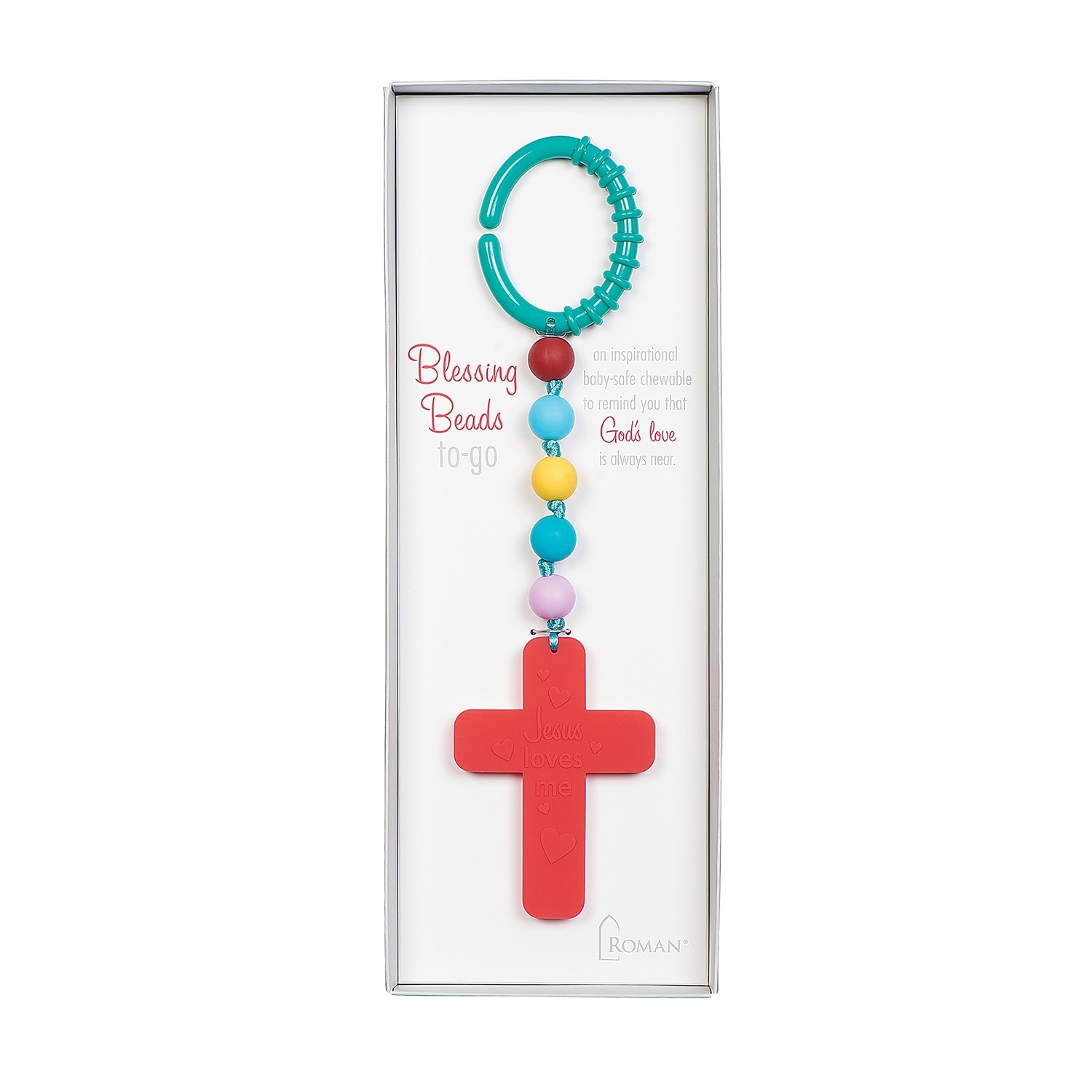 10"L Cross Blessing Beads To-Go