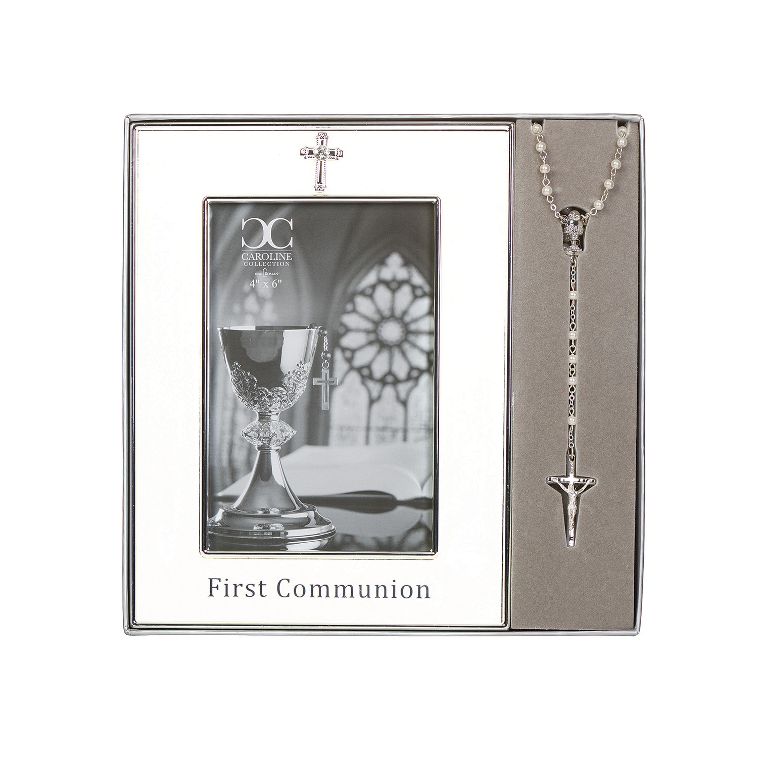 Communion Frame & Rosary