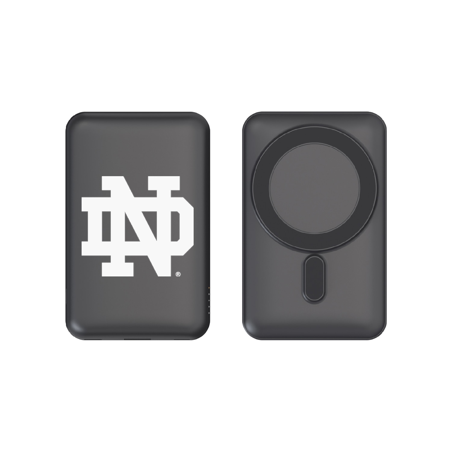 University of Notre Dame Mag Safe Compatible Power Bank, Black, Alumni