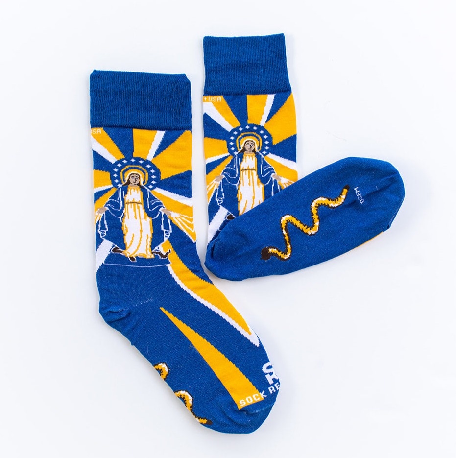Sock Religious by Catholic Concepts OSFM Our Lady of Grace Adult Socks