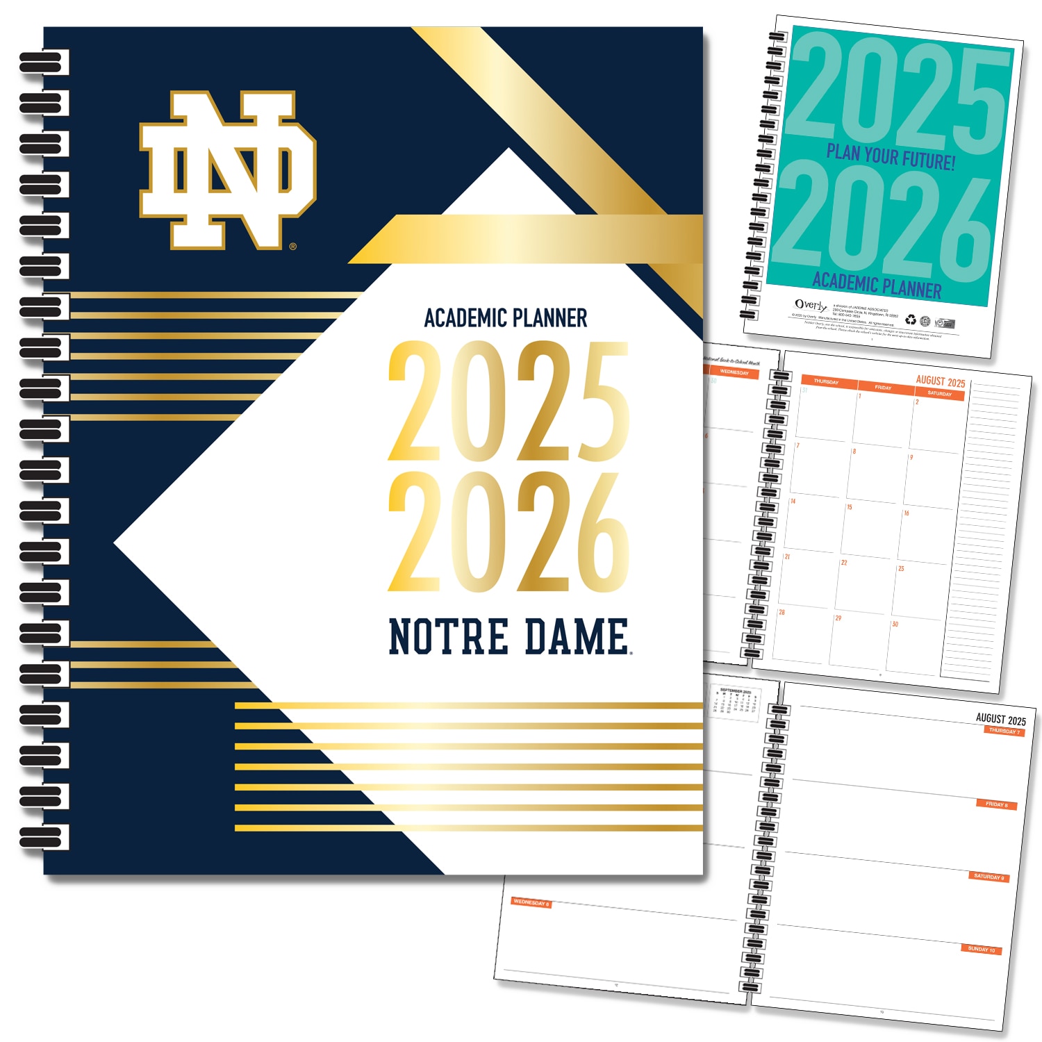 Spirit Soft Touch Foil - Primary Mark Imprinted Planner 25-26 AY 7x9