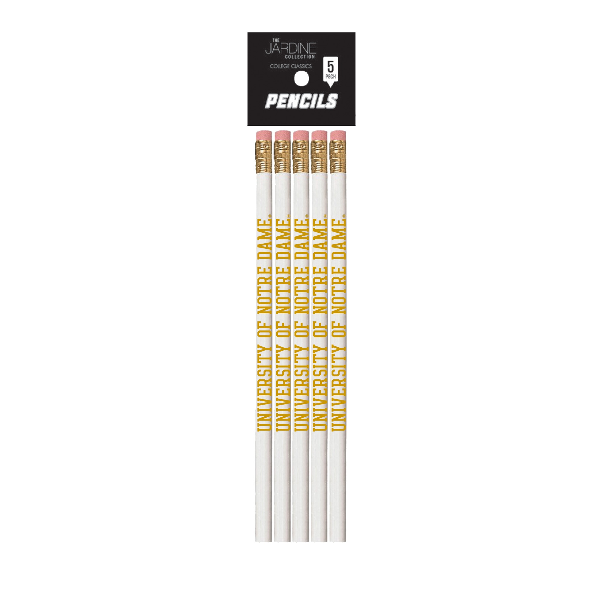 Emblematic Pencil 5pk School Name