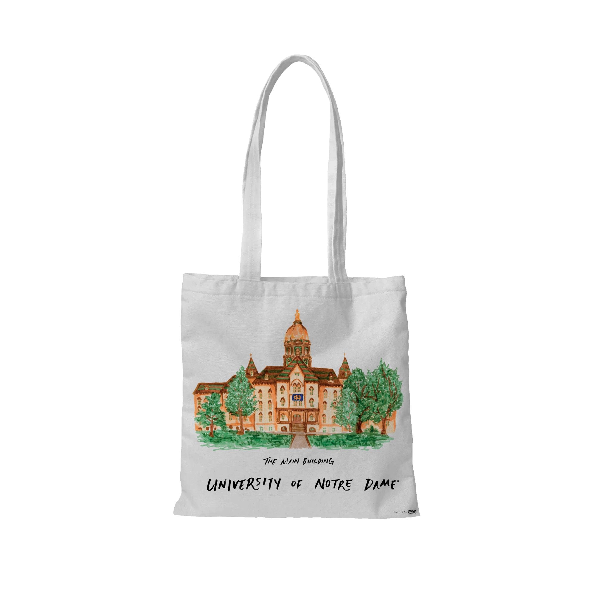 Notre Dame Fighting Irish LW Main Building Tote