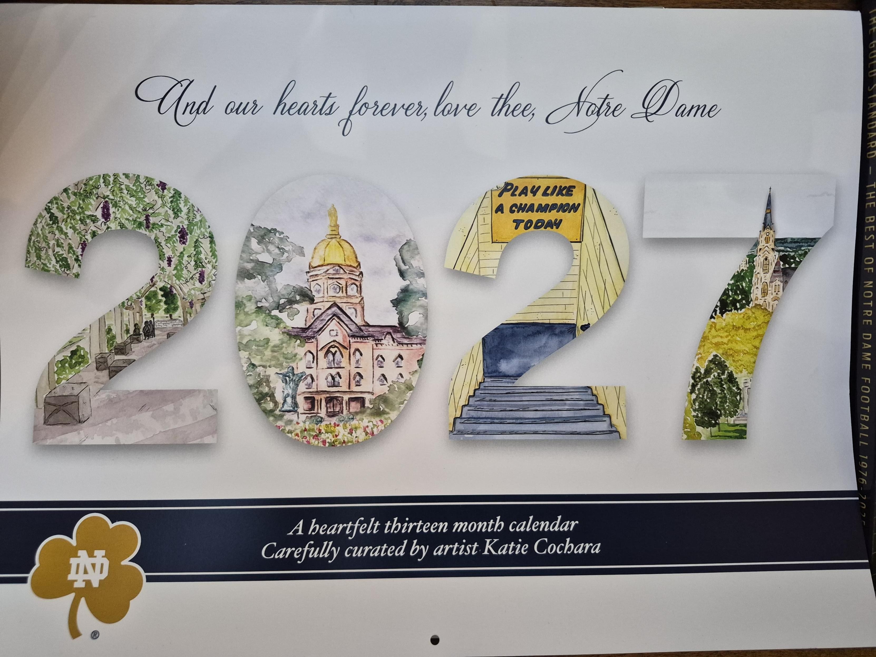 University of ND Calendar 2027
