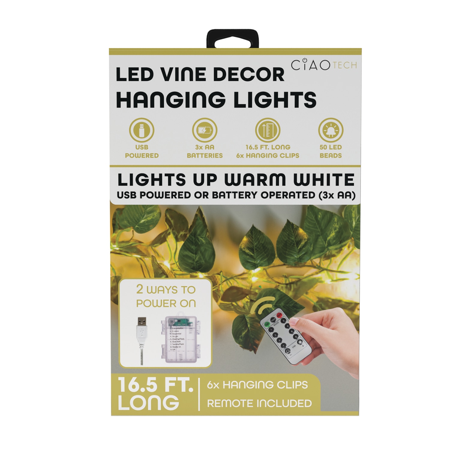 Faux Vine LED Lights