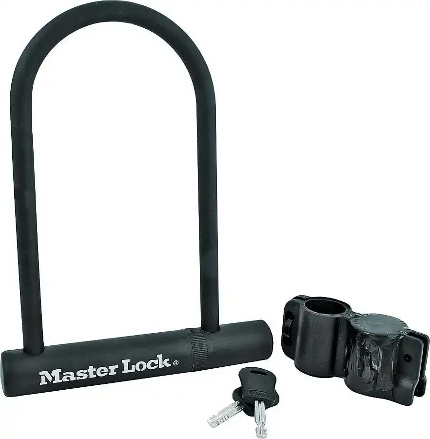 Master Lock Wide Hardened Steel U-Lock