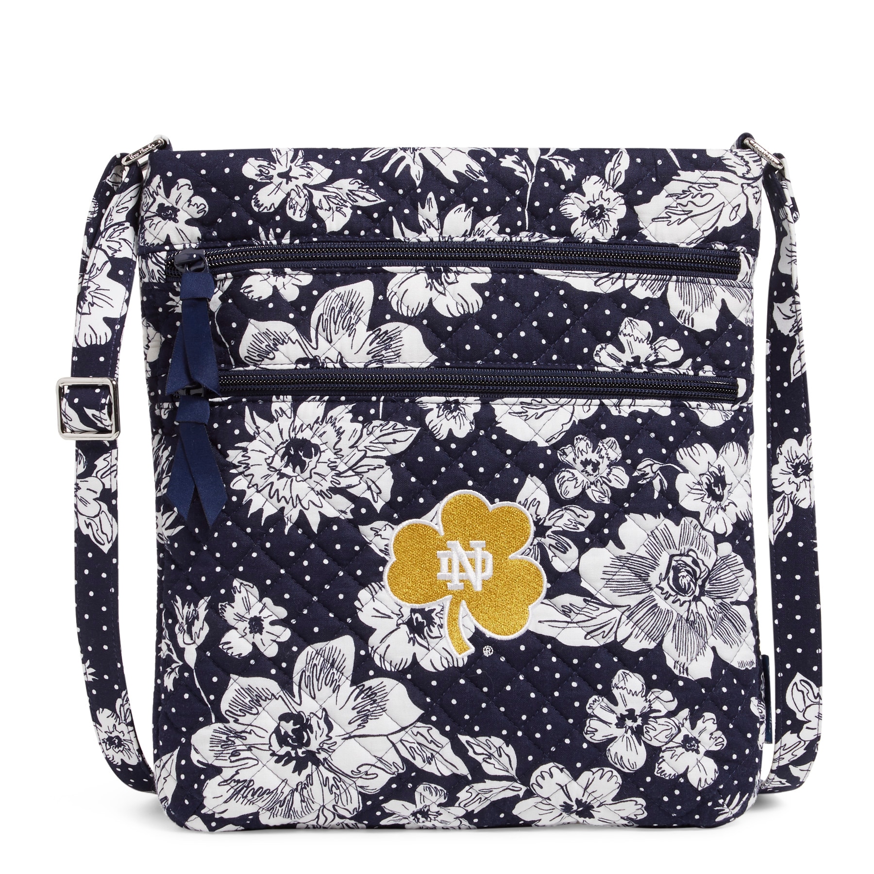 Notre Dame Triple Zip Hipster