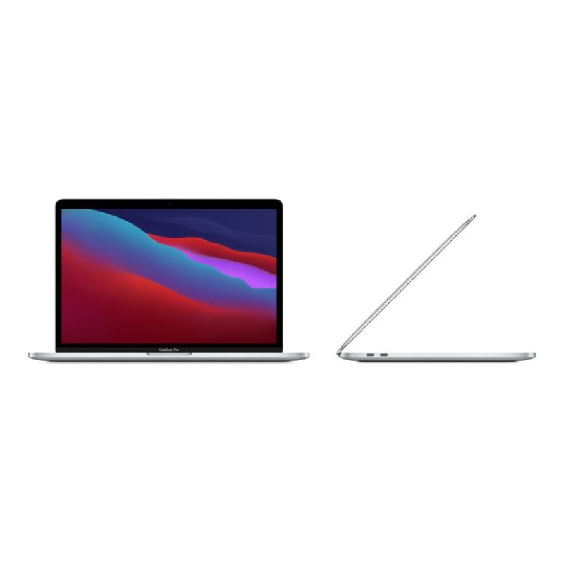 13" MacBook Pro  Apple M1 chip with 8core CPU and 8‑core GPU  256GB SSD   Silver