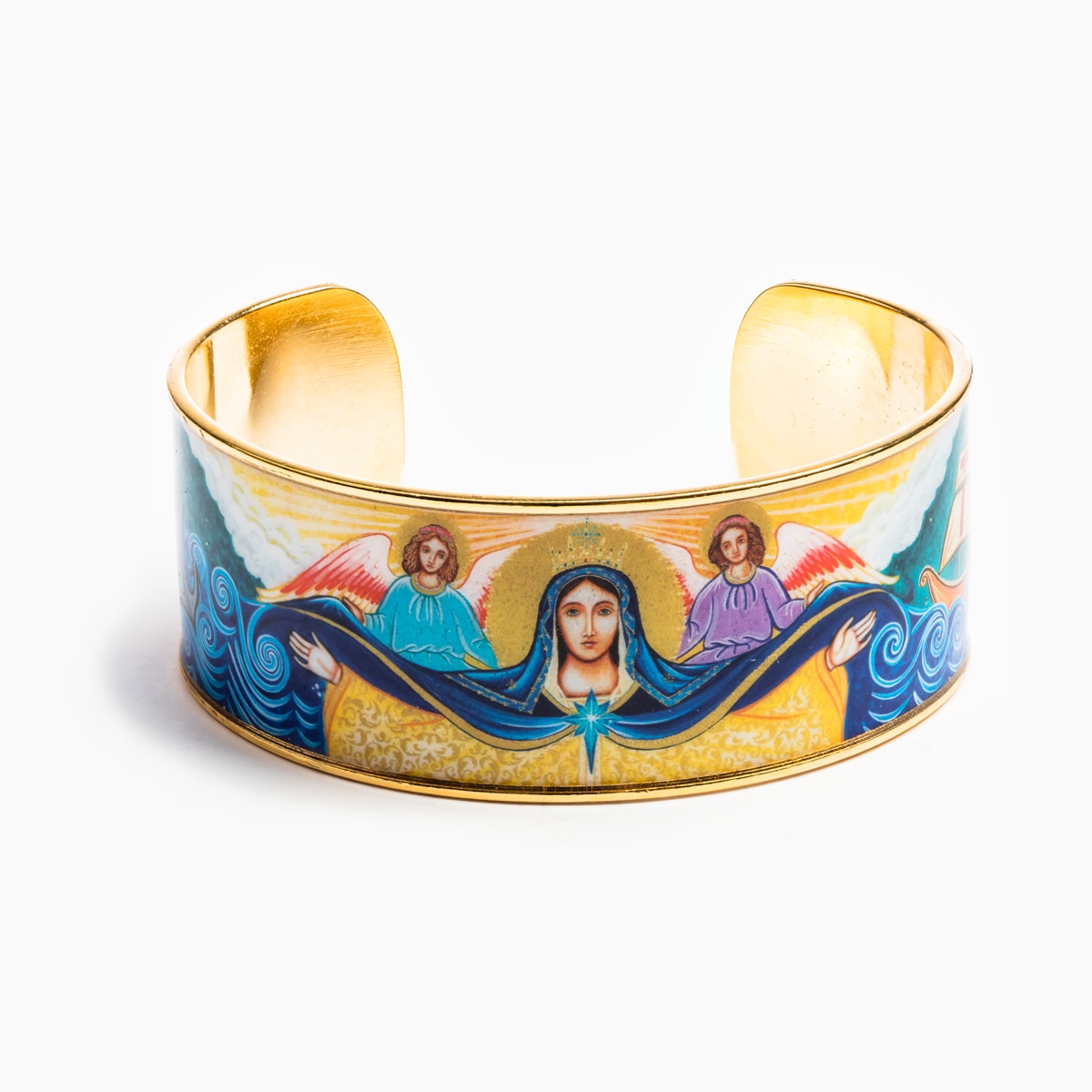 My Saint My Hero Mary Star of the Sea Cuff