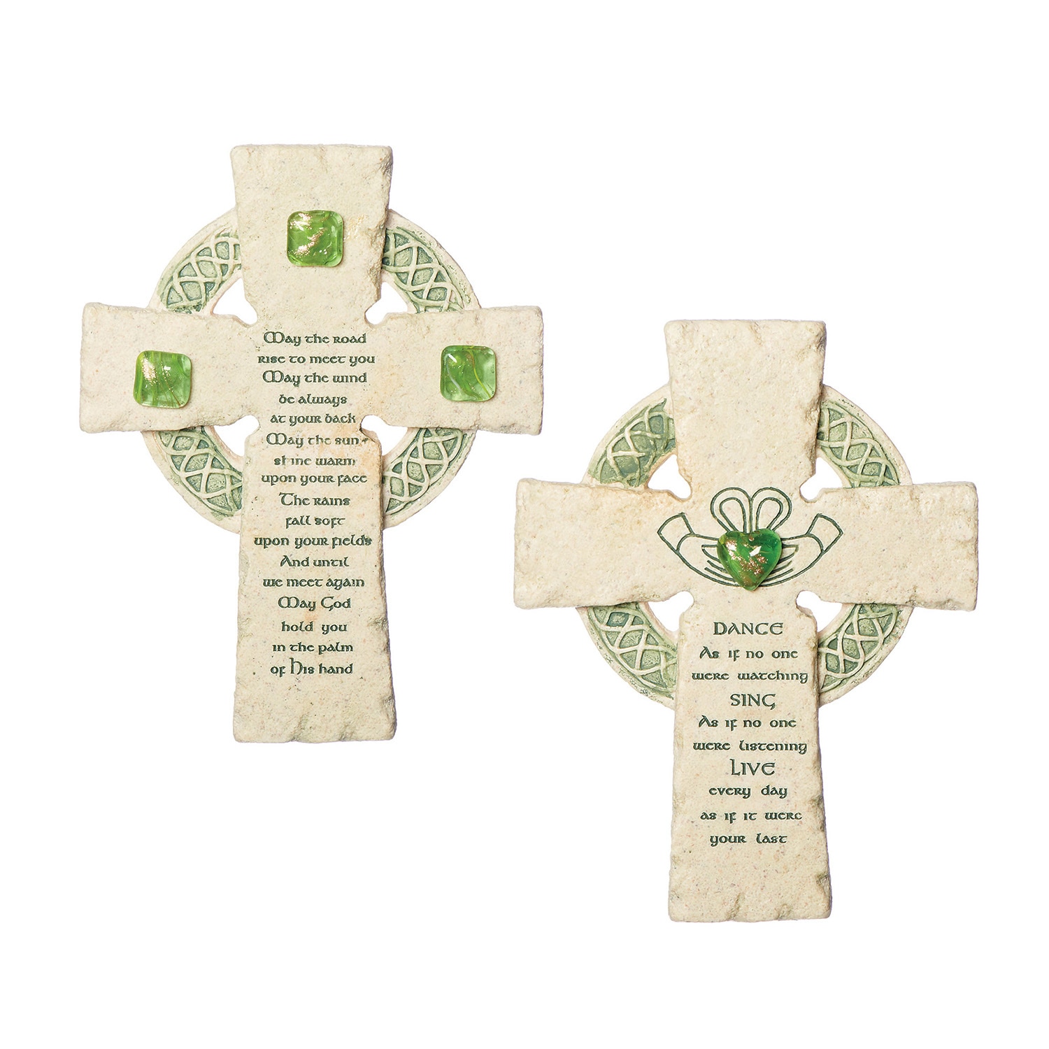 Irish Cross with Verse