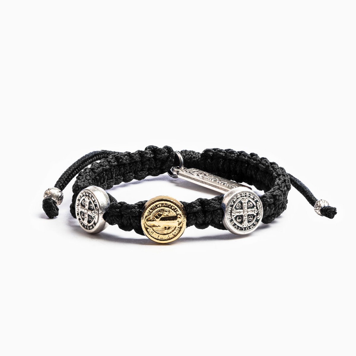 My Saint My Hero First Holy Communion Bracelet - Black/Mixed