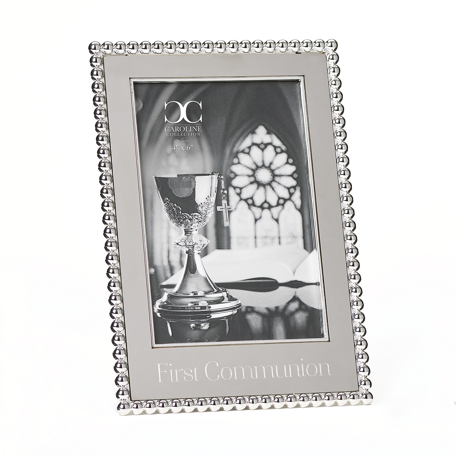 8"H Communion Frame 4x6 Caroline Collection