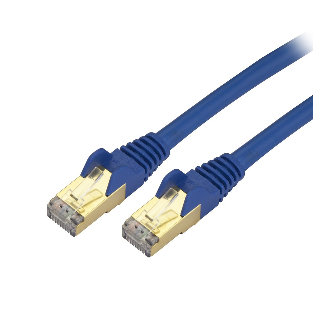 Startech 10' Blue Cat6a Patch Cable