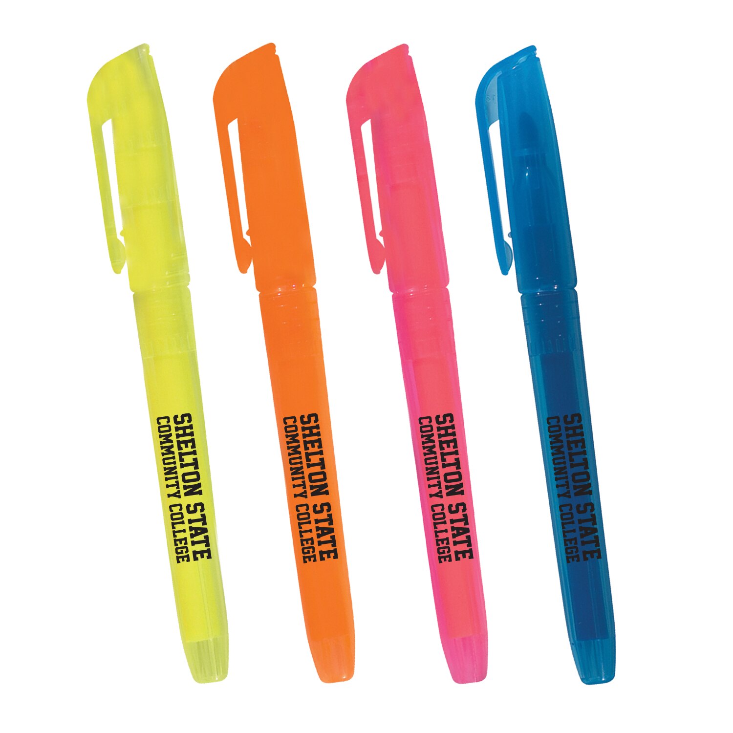Emblematic Highlighters 4pk Assorted