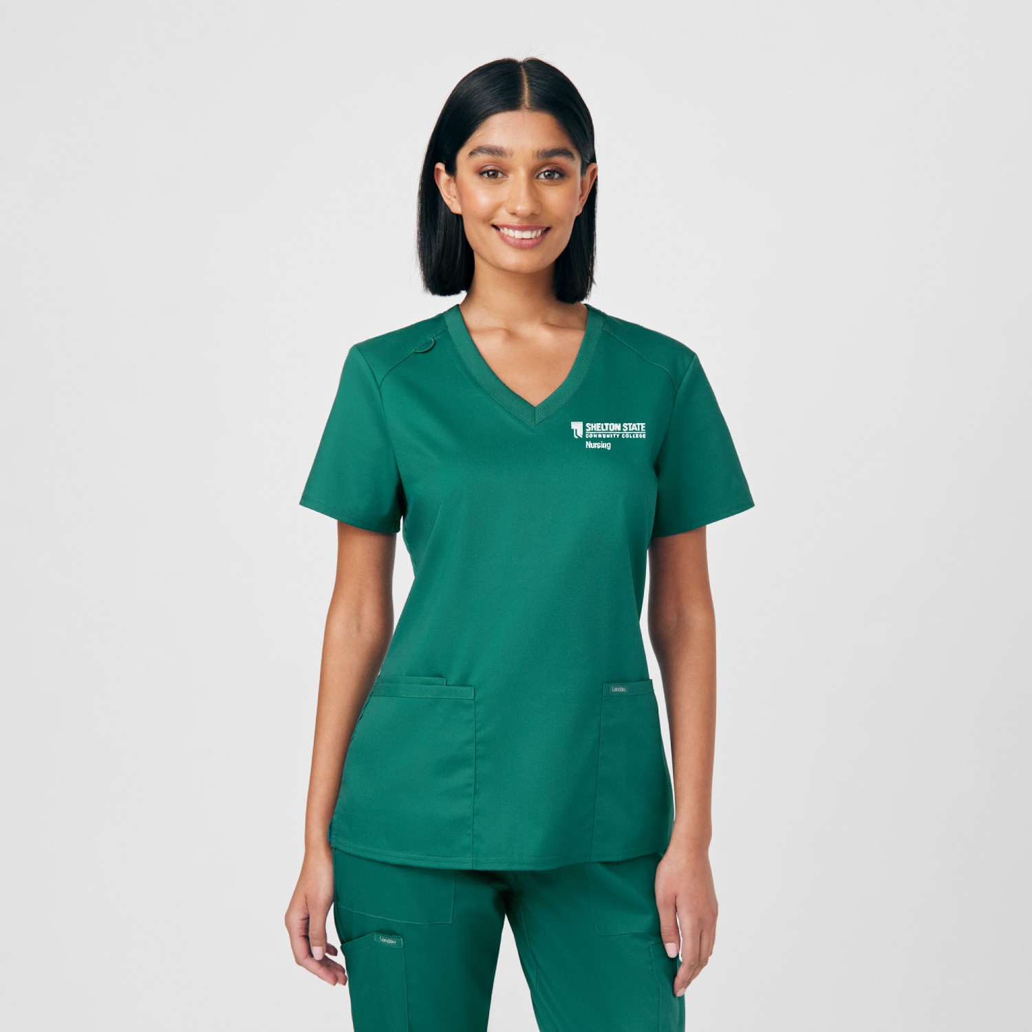 ProFlex Womens V-Neck  Scrub Top (LT105 Logoed)