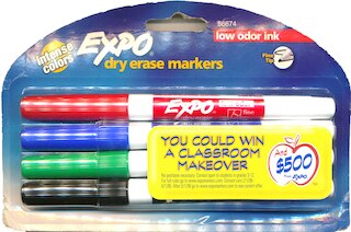 EXPO 2 FINE PT 4pk