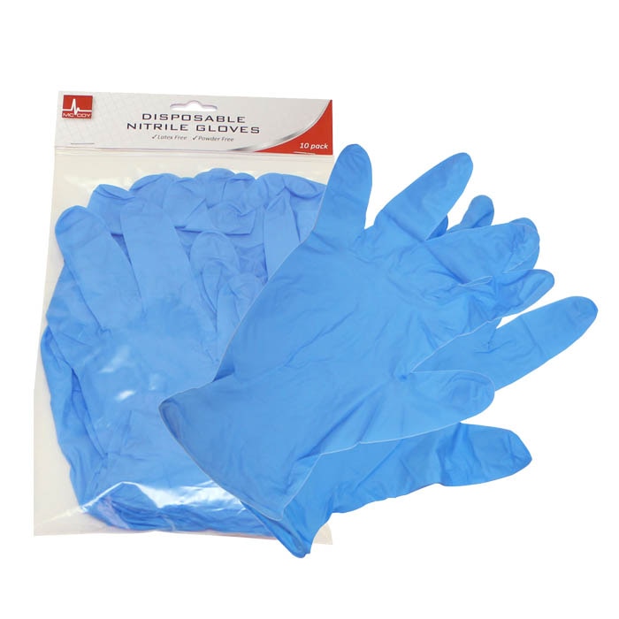Nitrile Gloves 10 Pack Medium