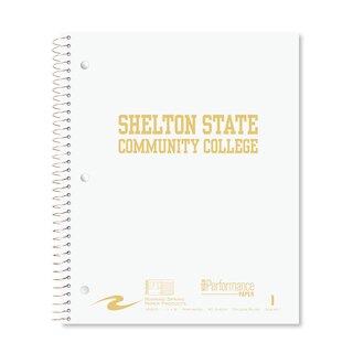 Roaring Premium 1 Subject Notebook 8.5x11 College Ruled  20lb Paper Saranac Cover with Foil