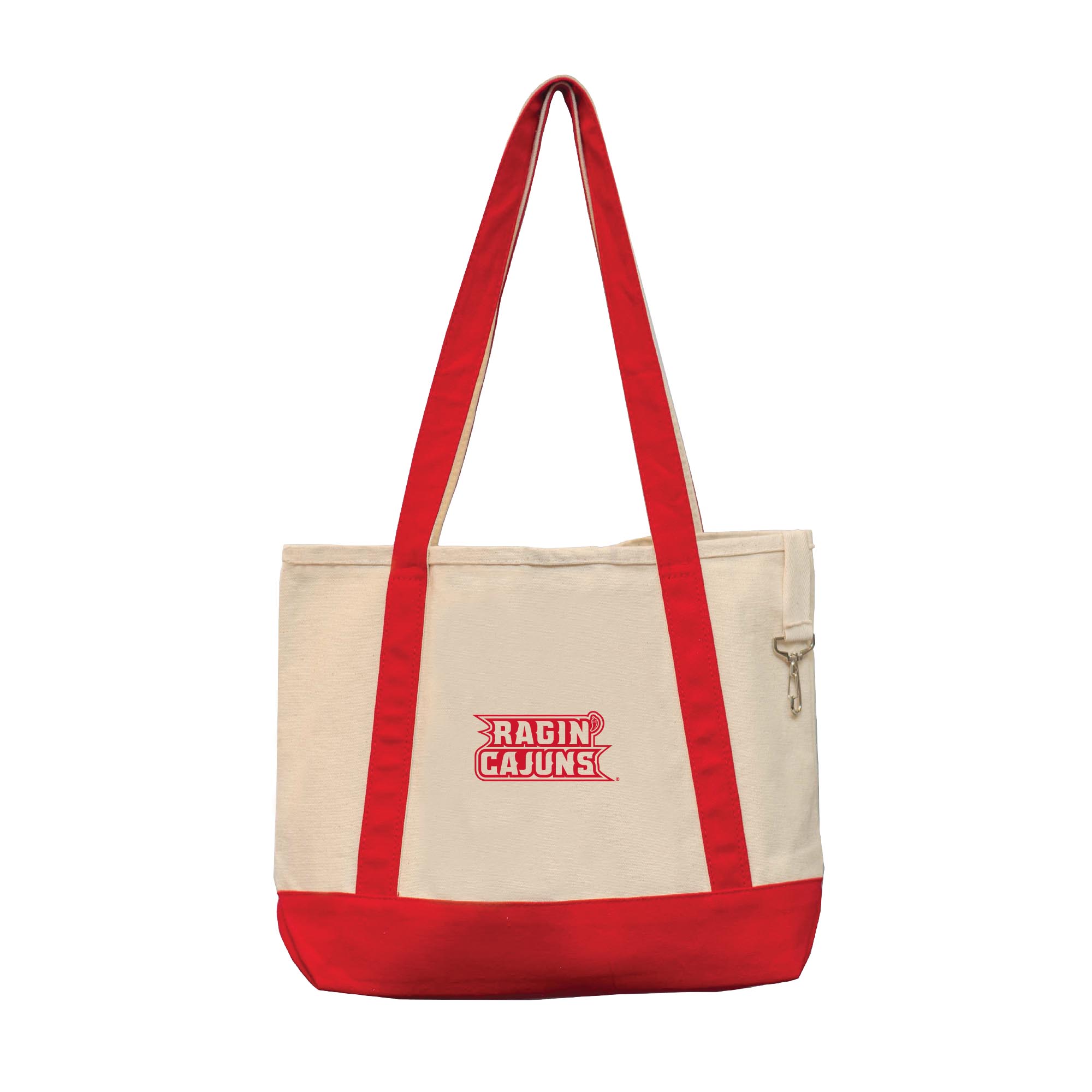 University of Louisiana Lafayette CTKME Medium 12oz Canvas Boat Tote