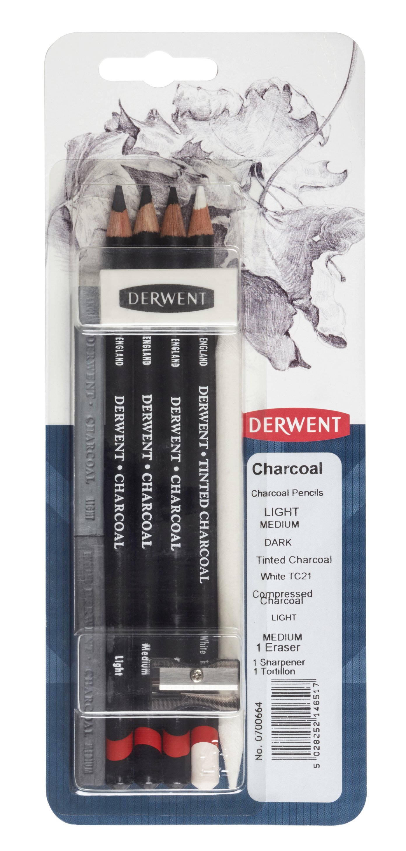 Derwent Charcoal Mixed Media Set