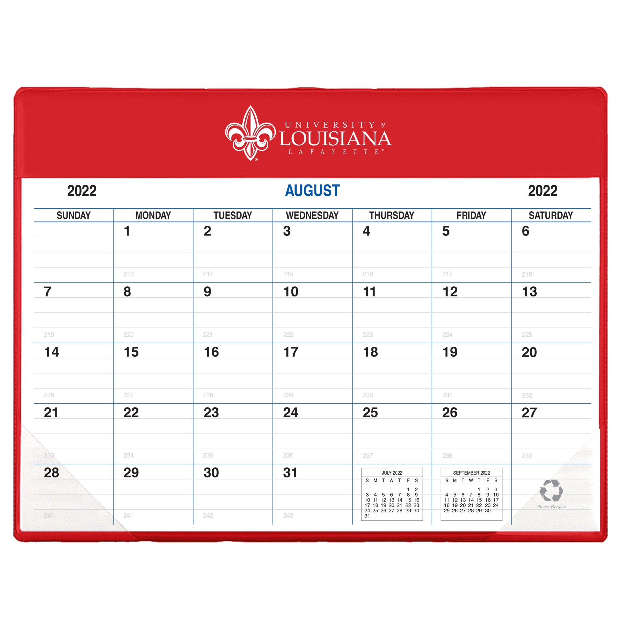 Payne 2022-2023 Imprinted Academic Calendar Pad Planner, 8.5x11
