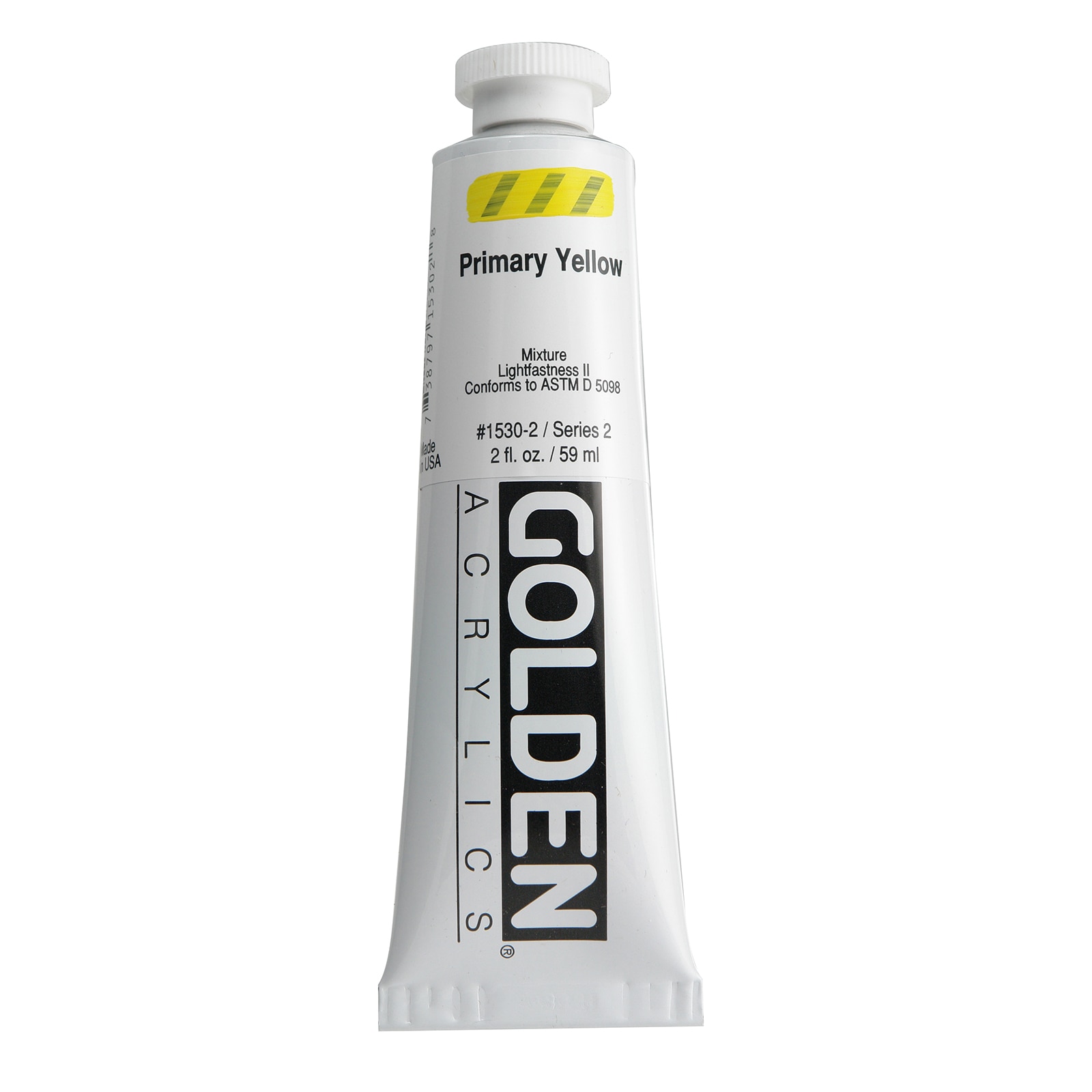 Golden(R) Heavy Body Acrylic, 2 oz., Primary Yellow