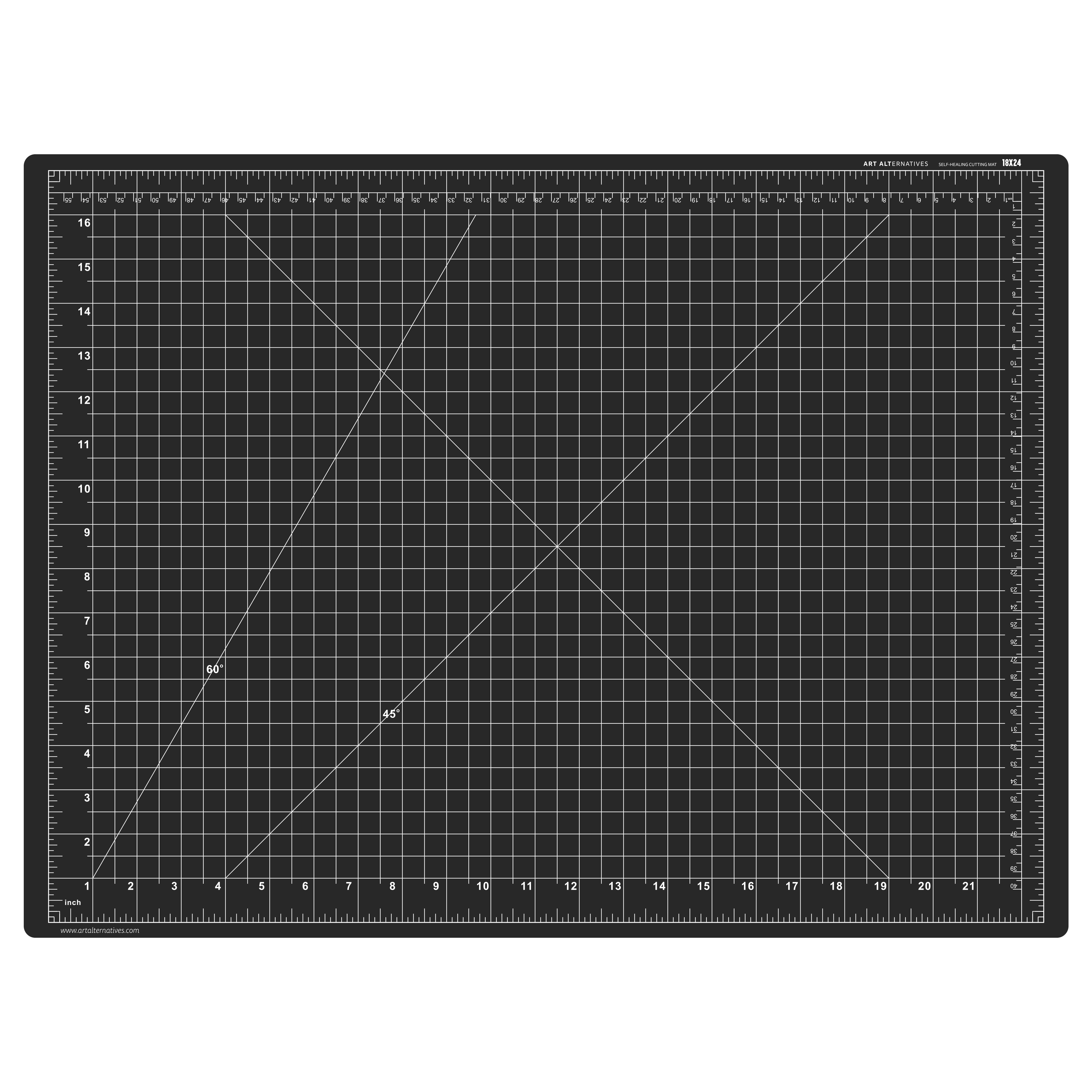 Art Alternatives Self-Healing Cutting Mat 18" x 24" Double-Sided