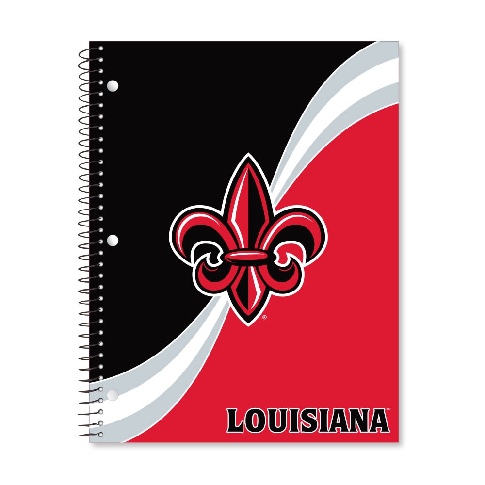 Digi Curve Divide 1 Subject 11"x8.5" 70 Count College Ruled Spiral Notebook