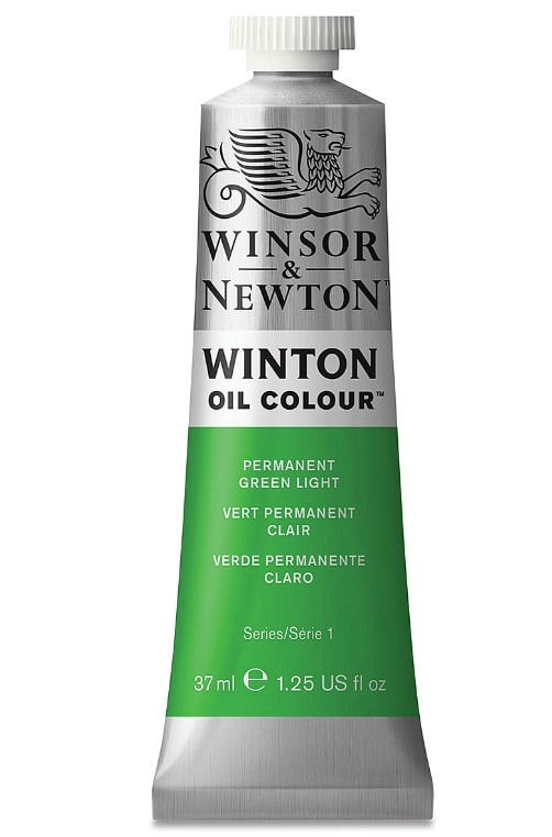 Winsor & Newton Winton Oil Color, 37ml, Permanent Green Light