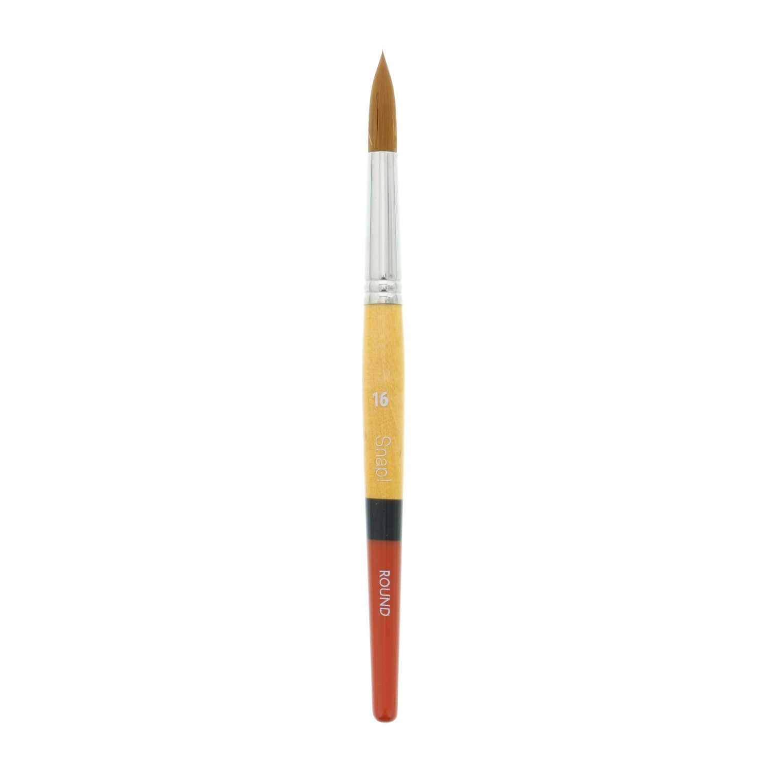 Princeton Brush Snap Gold Taklon Brush, Round, 16