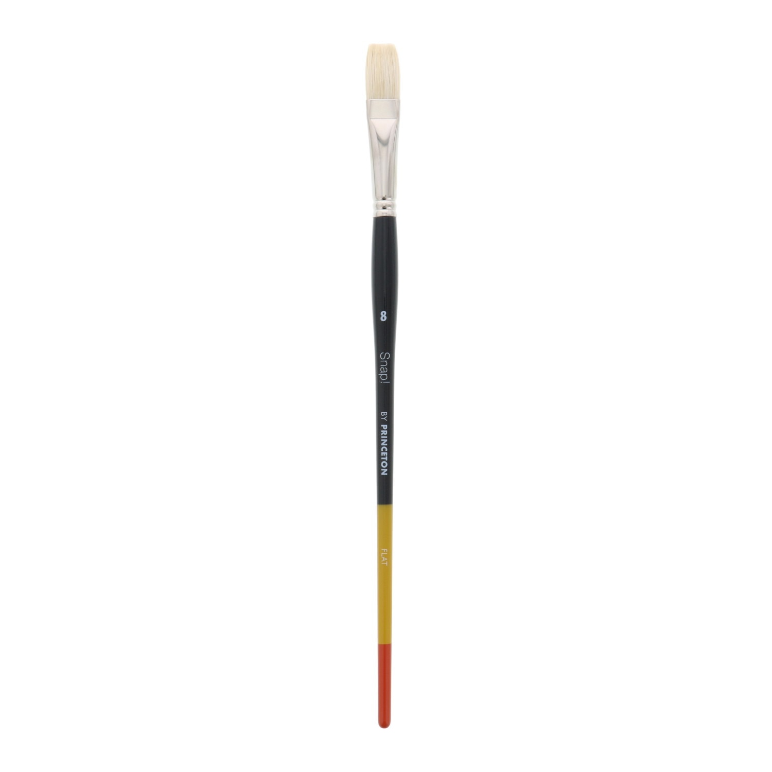 Princeton Brush Snap Bristle Brush, Flat, 8