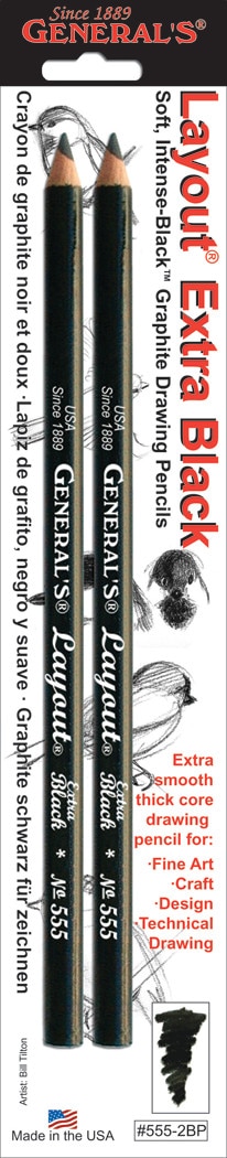 General Pencil Layout Pencil, 2 Pack