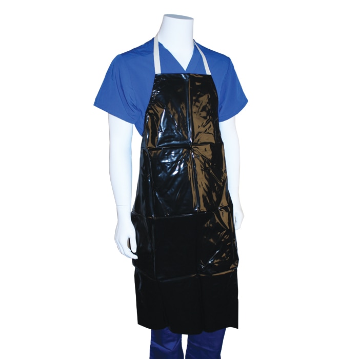 Lab Apron 27X42 4Mil Blk