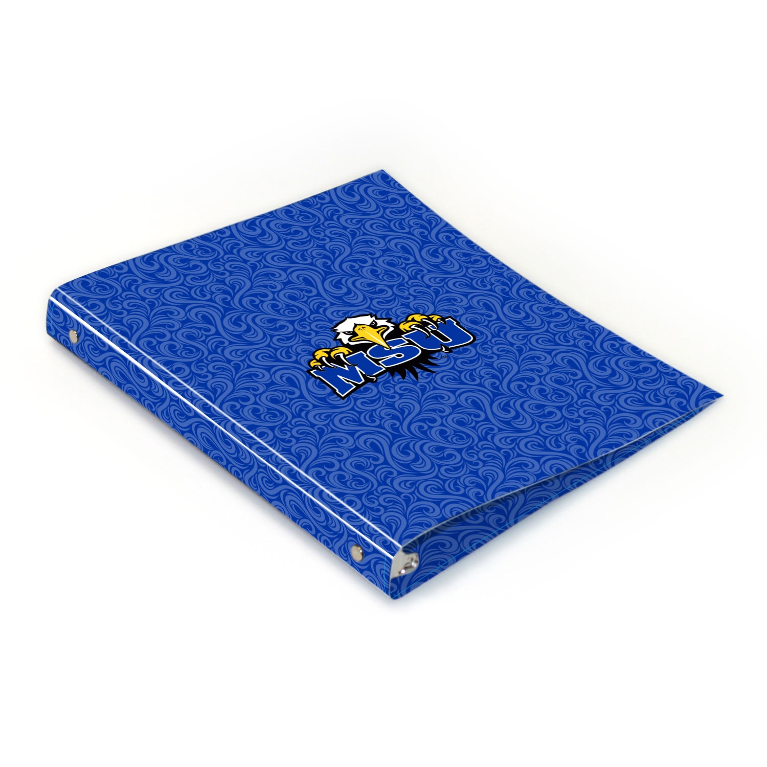 Morehead State Full Color 2 sided Imprinted Flexible 1" Logo 2 Binder 10.5" x 11.5"
