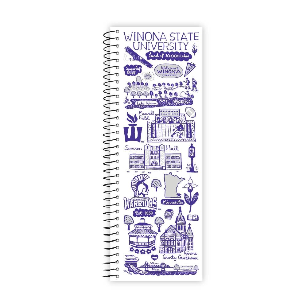 Emblematic Julia Gash Tall Tales College Ruled Notebook