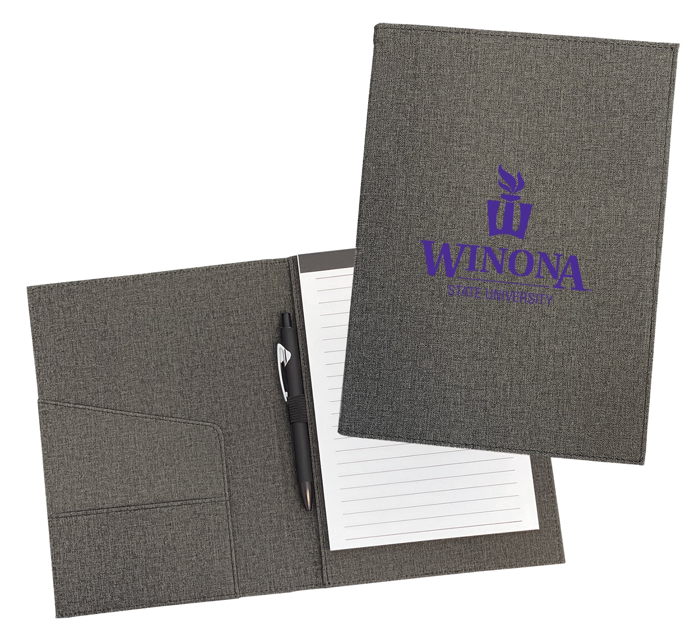 Imprinted Padfolio with Notepad