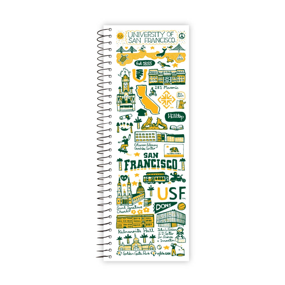 Emblematic Julia Gash Tall Tales College Ruled Notebook