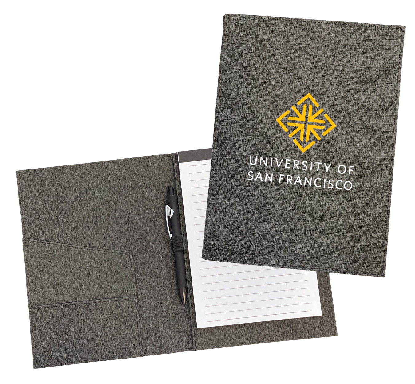 Imprinted Padfolio with Notepad