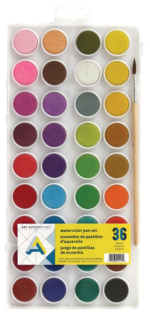 Watercolor Paint Pan 36/set