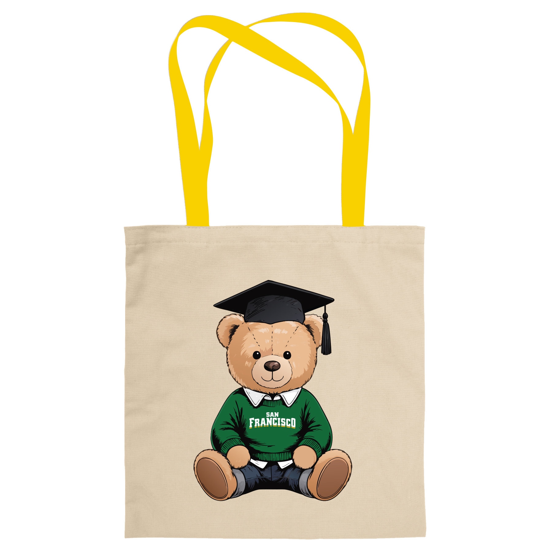 University of San Francisco Grad Teddy Bear Tote