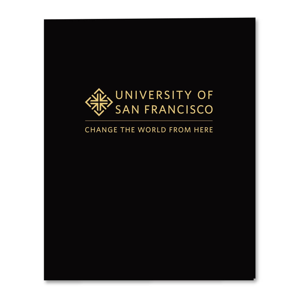 Roaring Twin Pocket Laminated Foil Portfolio 11 x 8.36