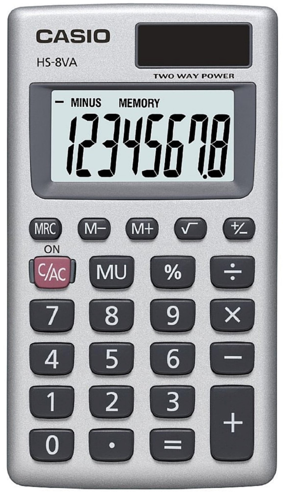 Casio HS-8V Basic Calculator